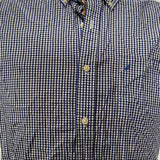 Nautica Men's Blue Button-Up Shirt M