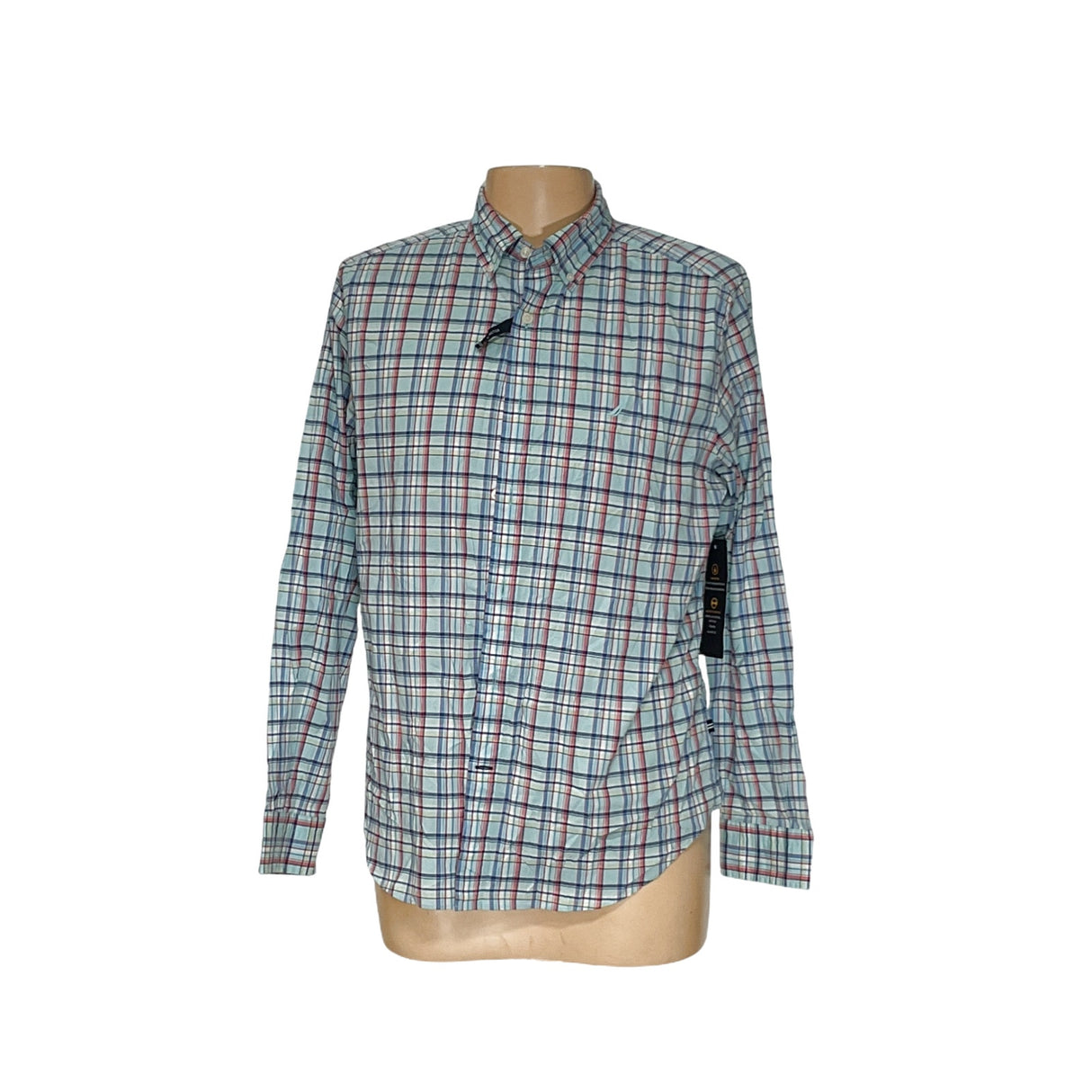 Nautica Multicolor Dress Shirt - Men's L