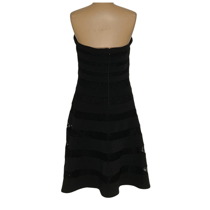 WHBM Black A-Line dress, size 12