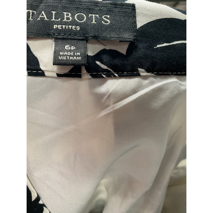 Talbots Multicolor Cotton Mini Skirt 6P