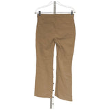 Theory Beige Cotton Ankle Pants - Size 2