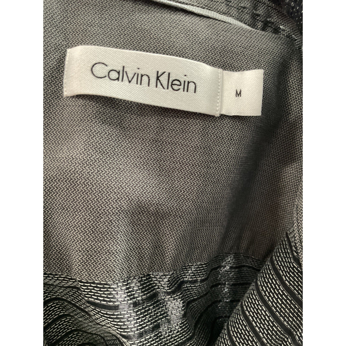 Calvin Klein Men's Black Button-Down Shirt