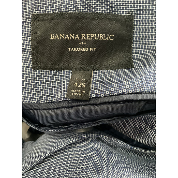 Banana Republic Blue 42s Polyester Blazer