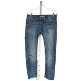 Bke Blue Ankle Jeans 28L