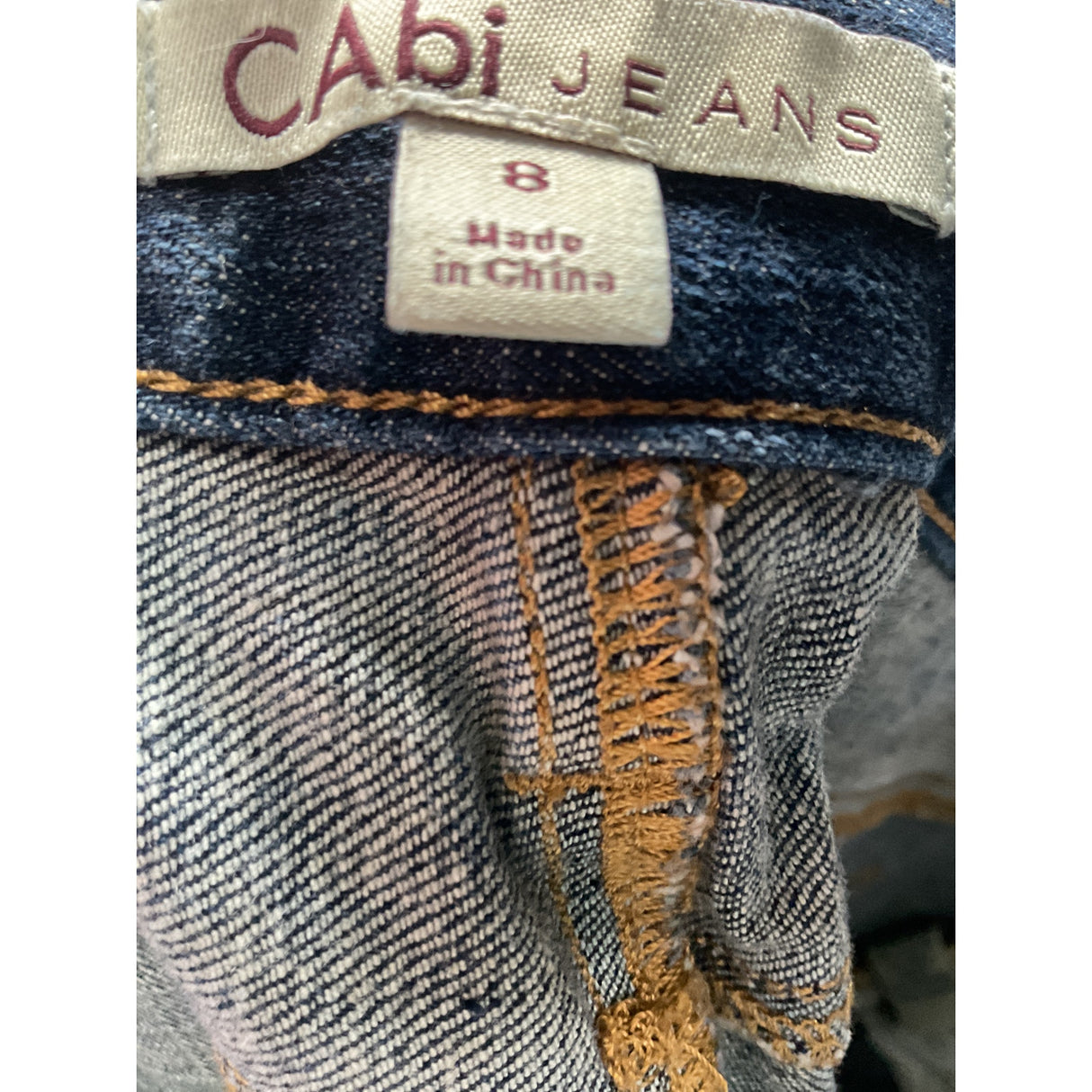 Cabi Blue Ankle Jeans Size 8