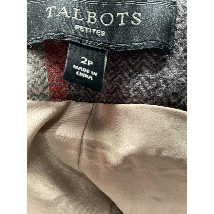 Talbots Wool Mini Skirt - Women's Size 2P