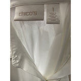 Chico's White Button-Up Women's Top