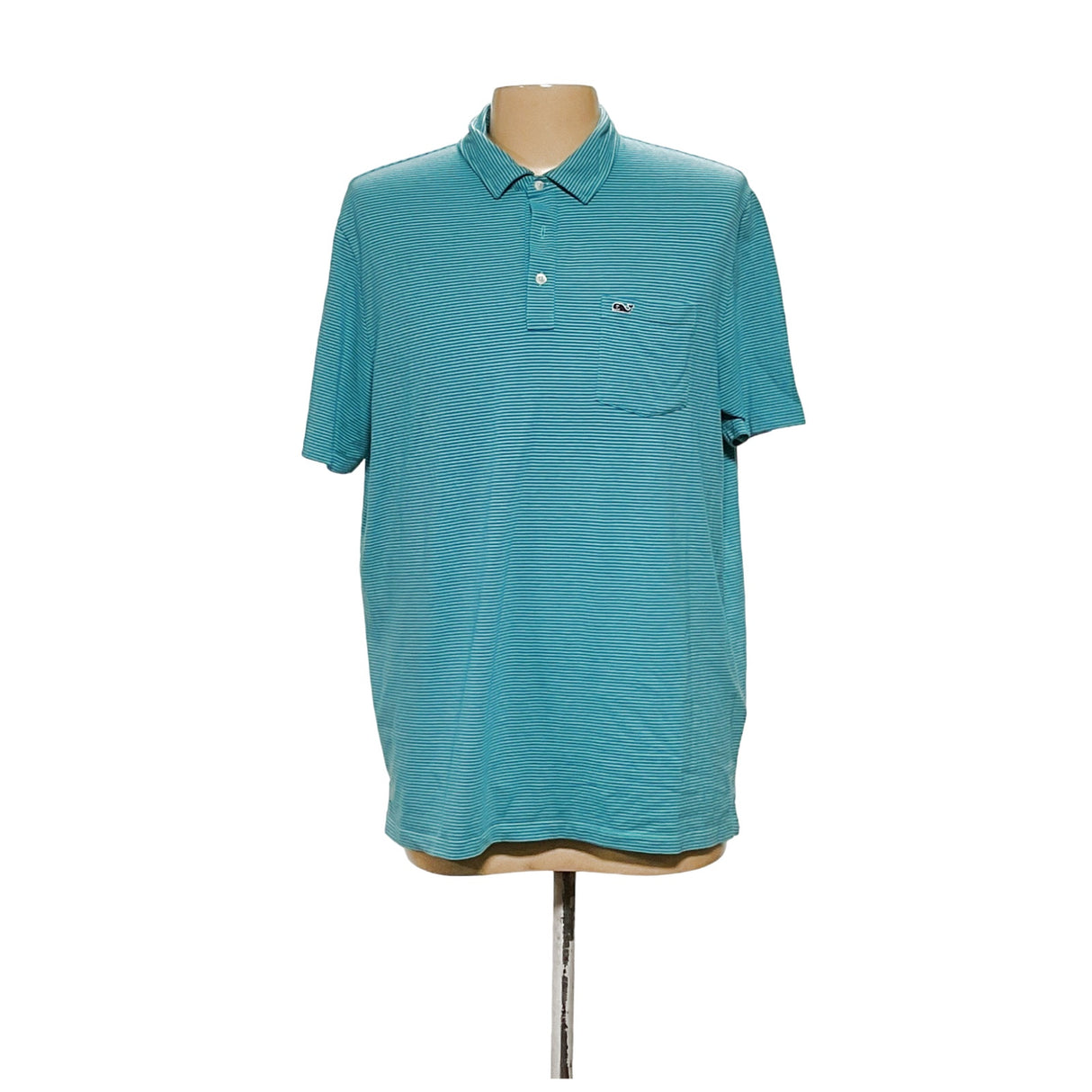 Vineyard Vines Blue Stripe Polo XL