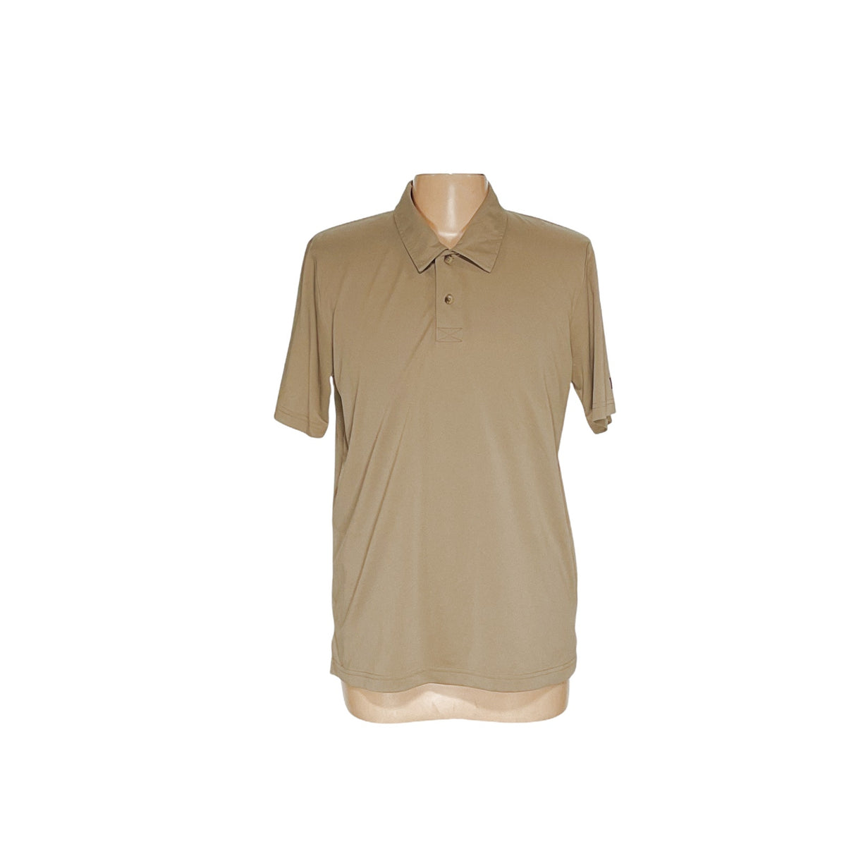 Dickies Brown Polyester Polo Shirt - Men's L