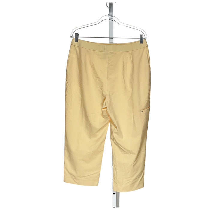 Chico's Yellow Ankle Pants - Regular Size 1