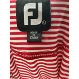 FJ Men's Red Polo, Size L