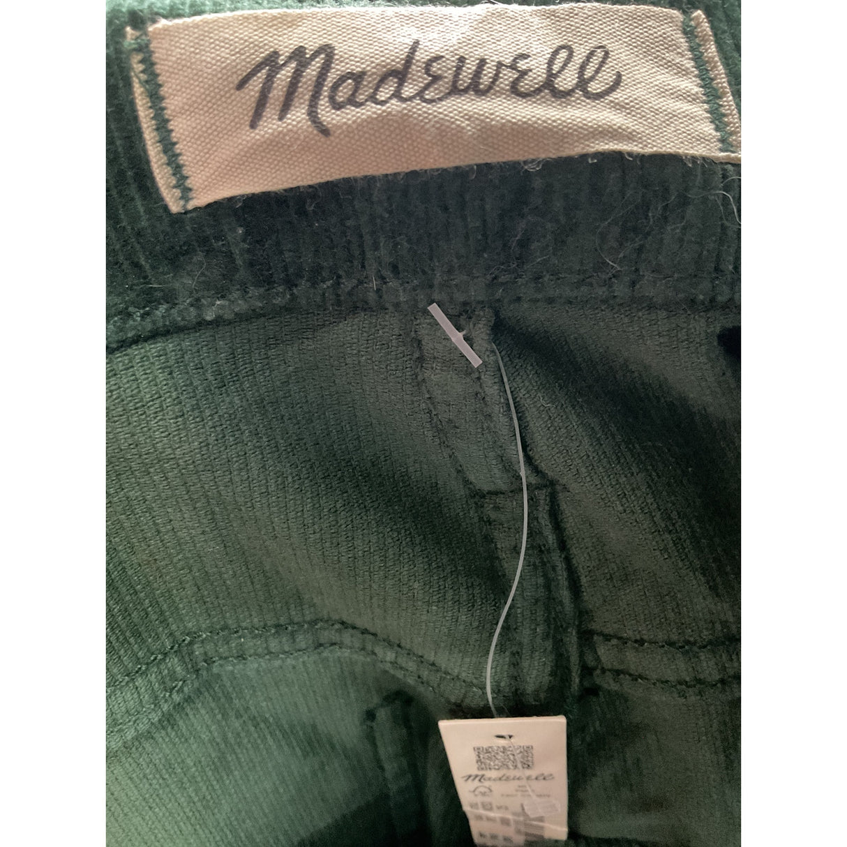 Madewell Green Corduroy Pants - Size 25