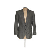 Calvin Klein Gray Silk Blazer - Men's Size 42