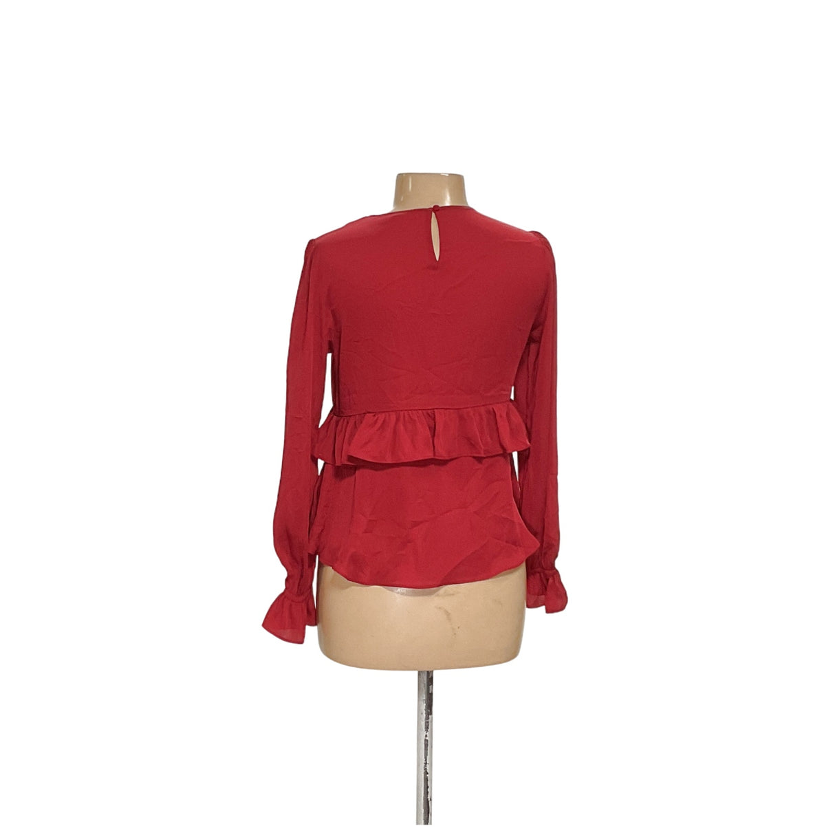 Express Red Blouse - Women's S