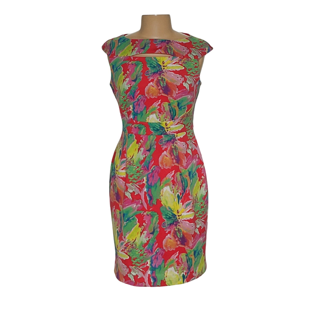 Tahari Multicolor A-Line Dress