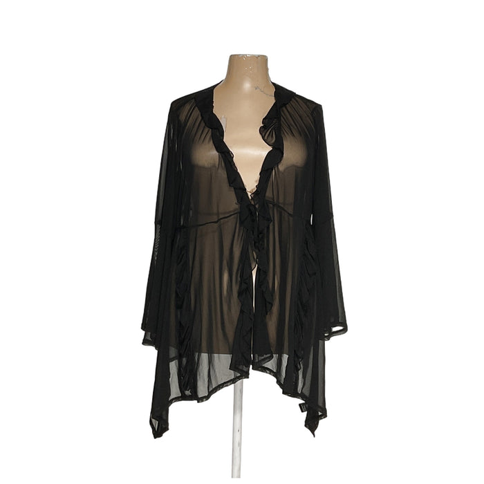 Torrid Women's Plus Size 4 Black Cover Up