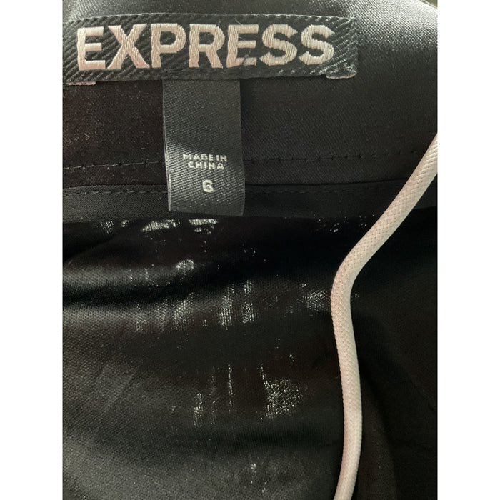 Express Black Mini Skirt - Size 6