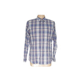 Banana Republic Men's L Purple Plaid Shirt