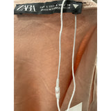 ZARA Pink Cotton Blouse (Size L)