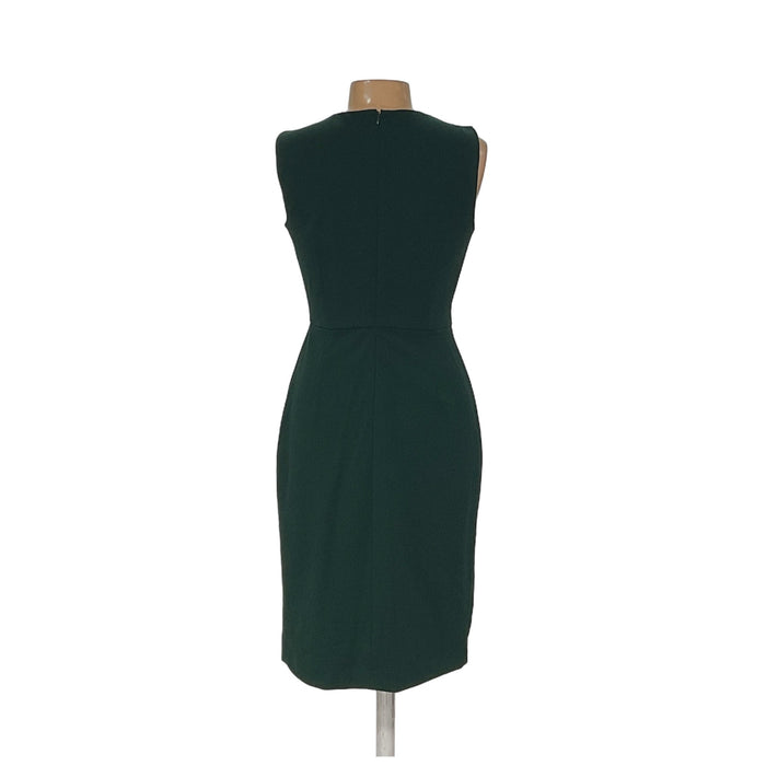 Calvin Klein Green Sheath Dress - Size 8