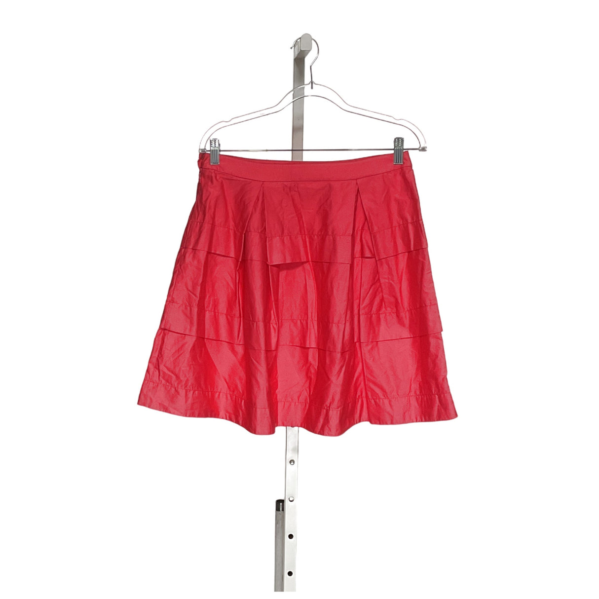 J. Crew Pink Cotton Mini Skirt - Women's Size 4