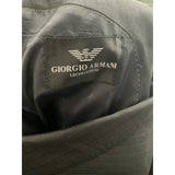 Giorgio Armani Mens XL Black Anorak Blazer