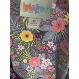 Lularoe Multicolor Floral Blouse, Size M