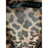 ZARA Multicolor Animal Print Shirt Dress