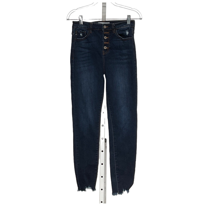 Kancan Blue Ankle Jeans