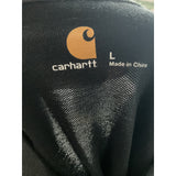 Carhartt Men's Black Polo, Size L