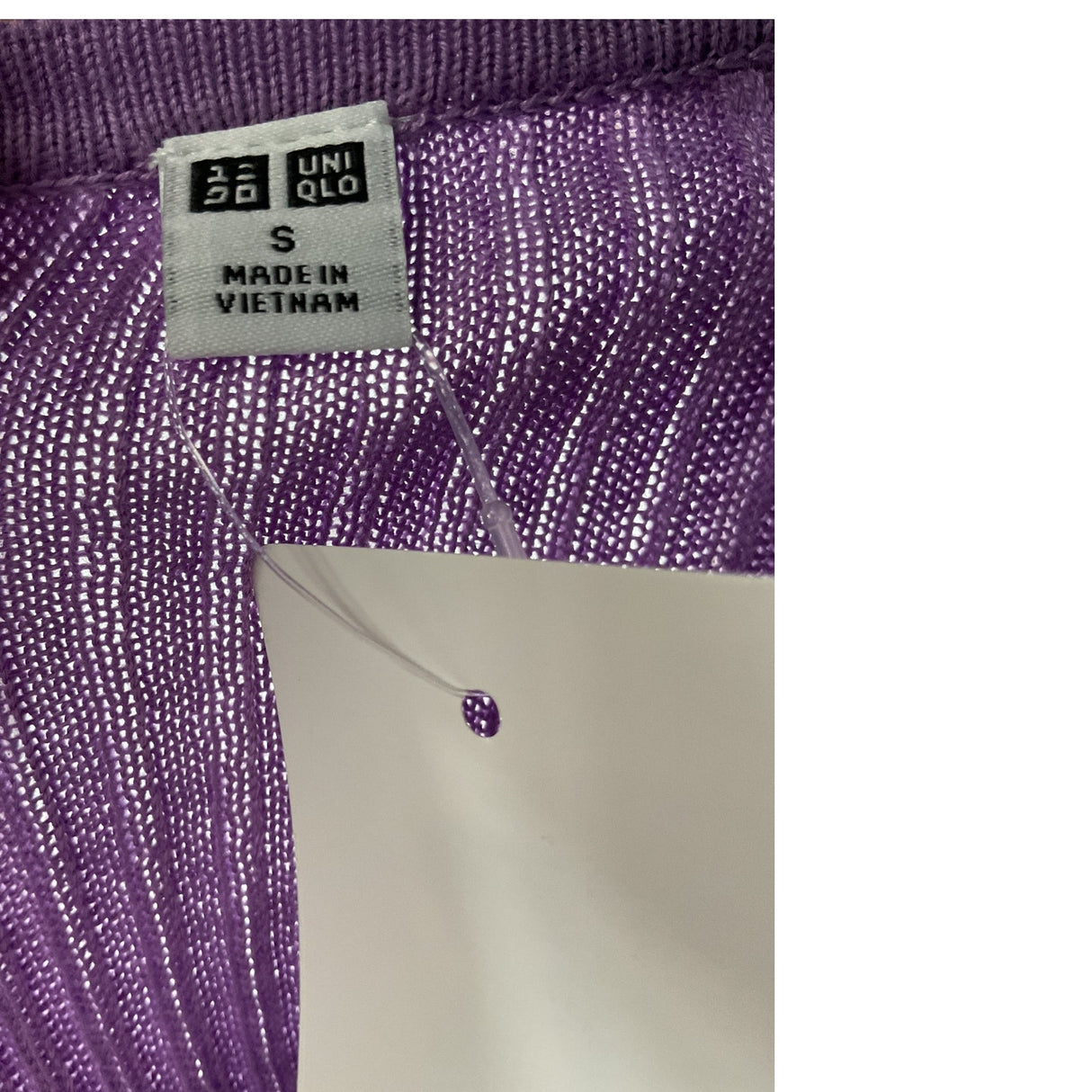 Uniqlo Women's Purple Knit Cardigan