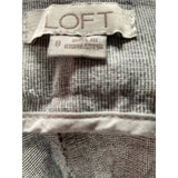 LOFT Gray Sailor Shorts - Size 8