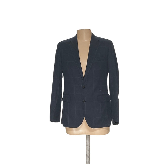 J. Crew Blue Cotton Blazer 40r Men