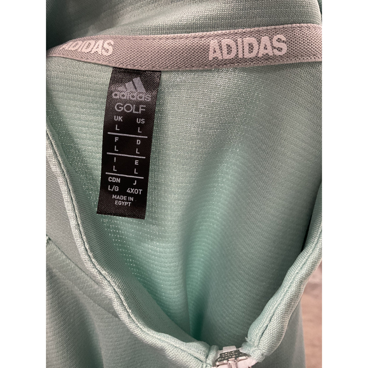 Adidas Women's Green Henley Sweatshirt