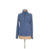 Under Armour Blue Henley Sweater size M