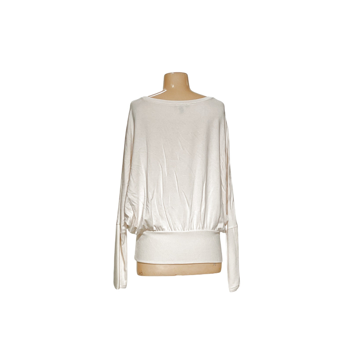 Express Beige Rayon Blouse - Women's L