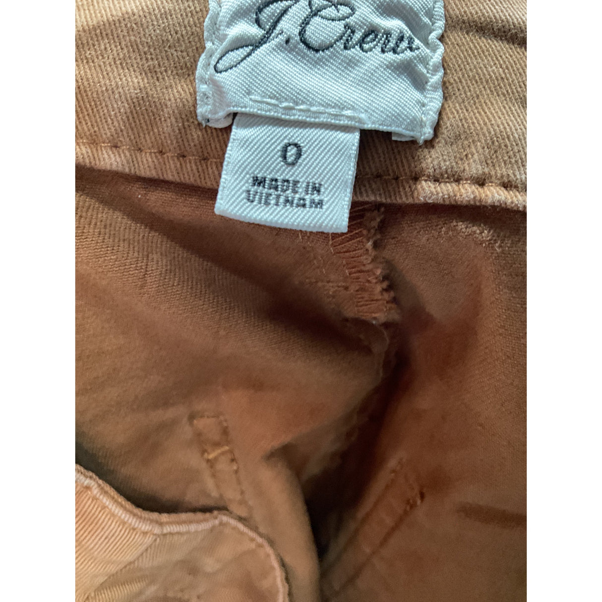 J. CREW Brown Sailor Shorts - Women's Size 0