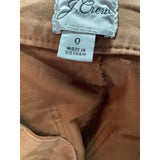 J. CREW Brown Sailor Shorts - Women's Size 0