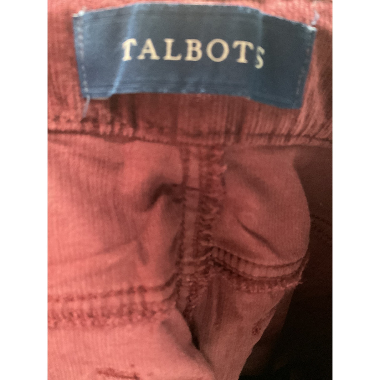 Talbots Red Petite Ankle Pants 12P