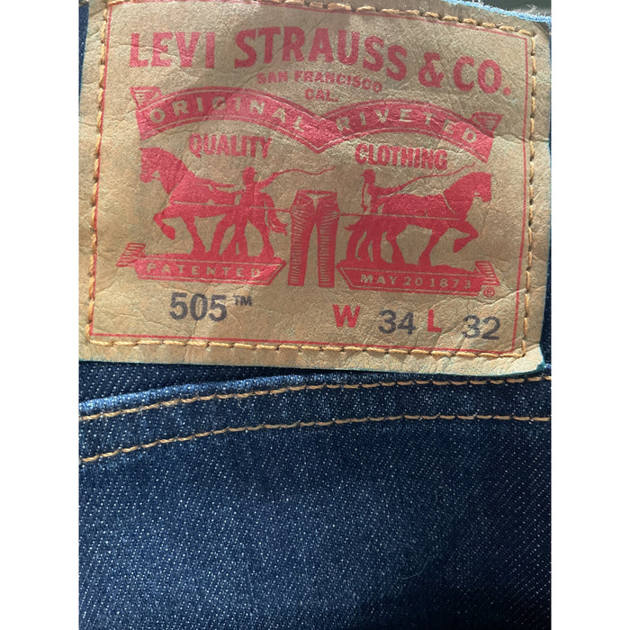 Levi's Men's Blue Ankle Jeans 34x32