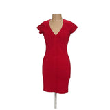 Express Red Midi Sheath Dress, Size L