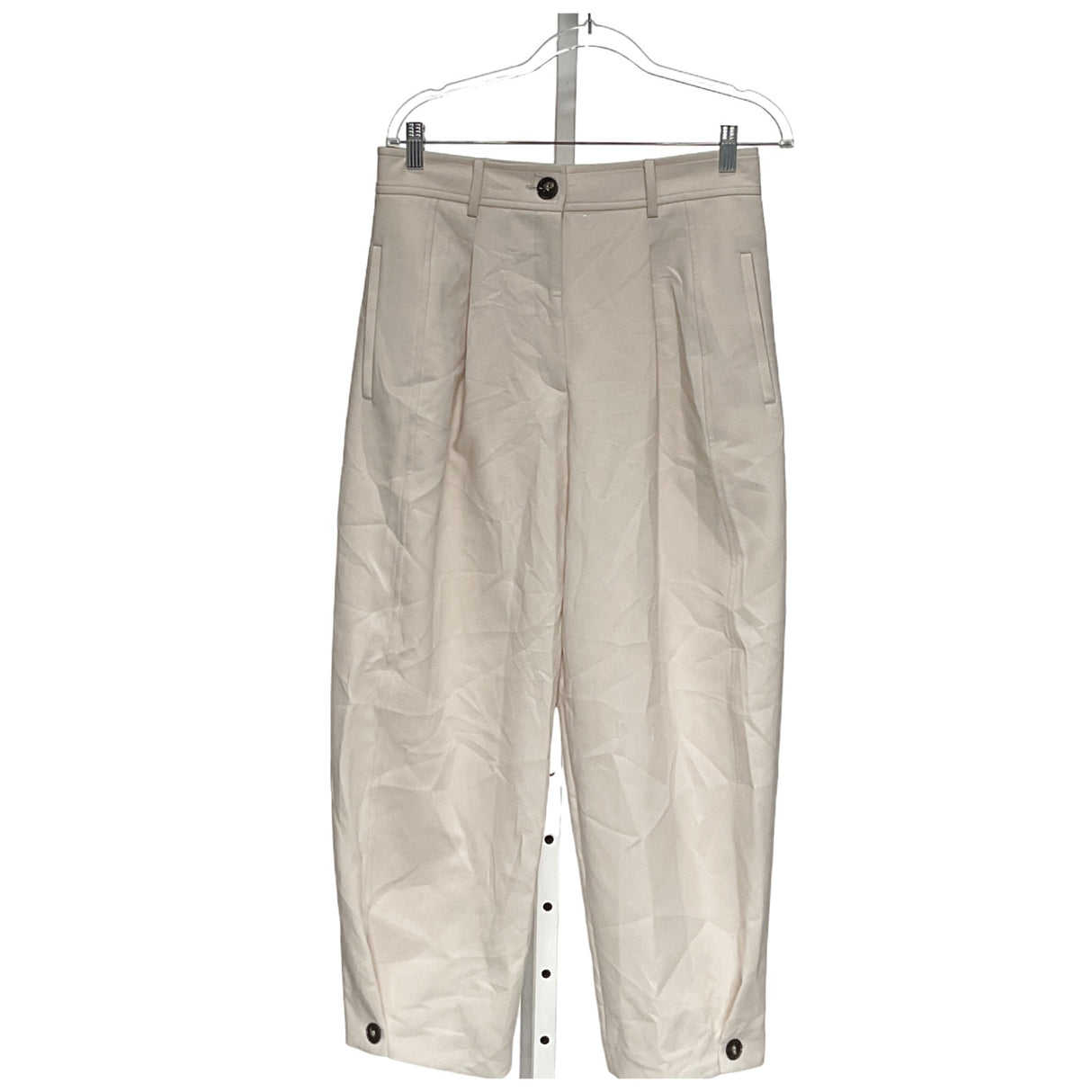 ZARA Cream Ankle Pants