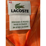 Lacoste Orange Dress Shirt