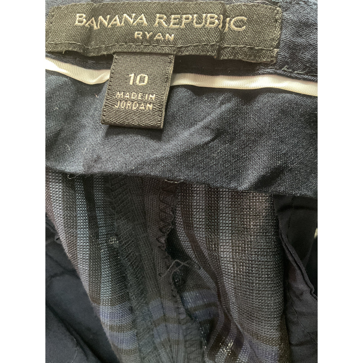 NWOT Banana Republic Blue Ankle Pants Size 10