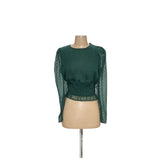 Express Green Blouse - Size S