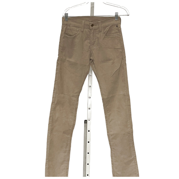 Levi's Beige Cotton Ankle Pants, Size 28