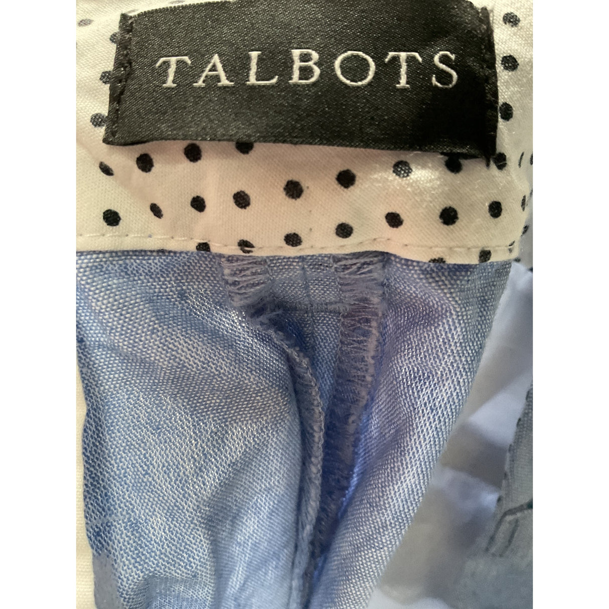 Talbots Bermuda Shorts, Blue, Size 10