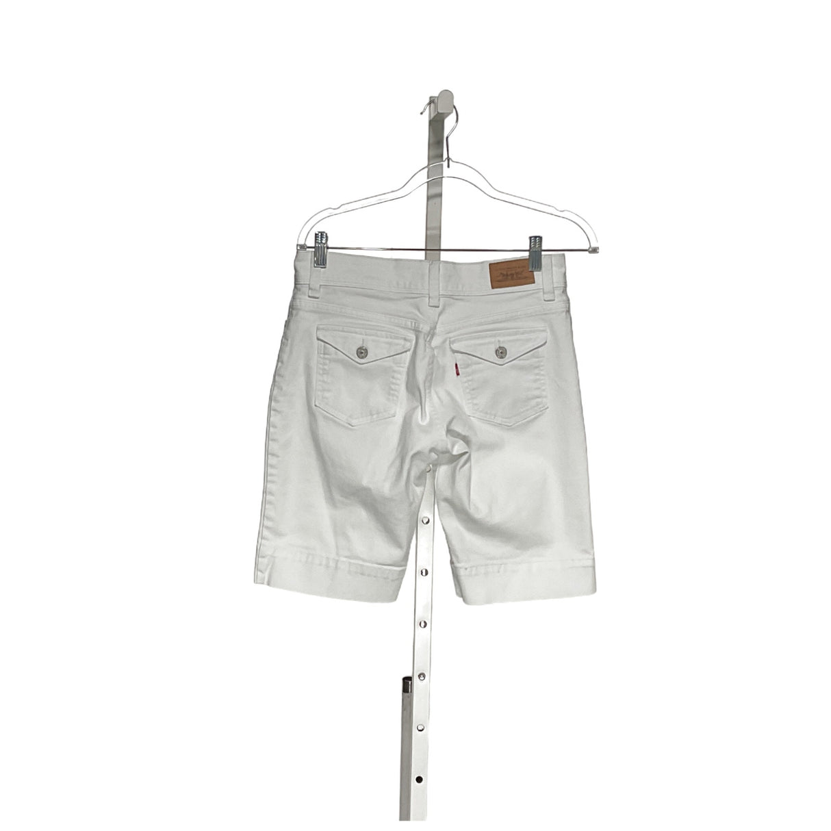 Levi's White Women's Bermuda Shorts