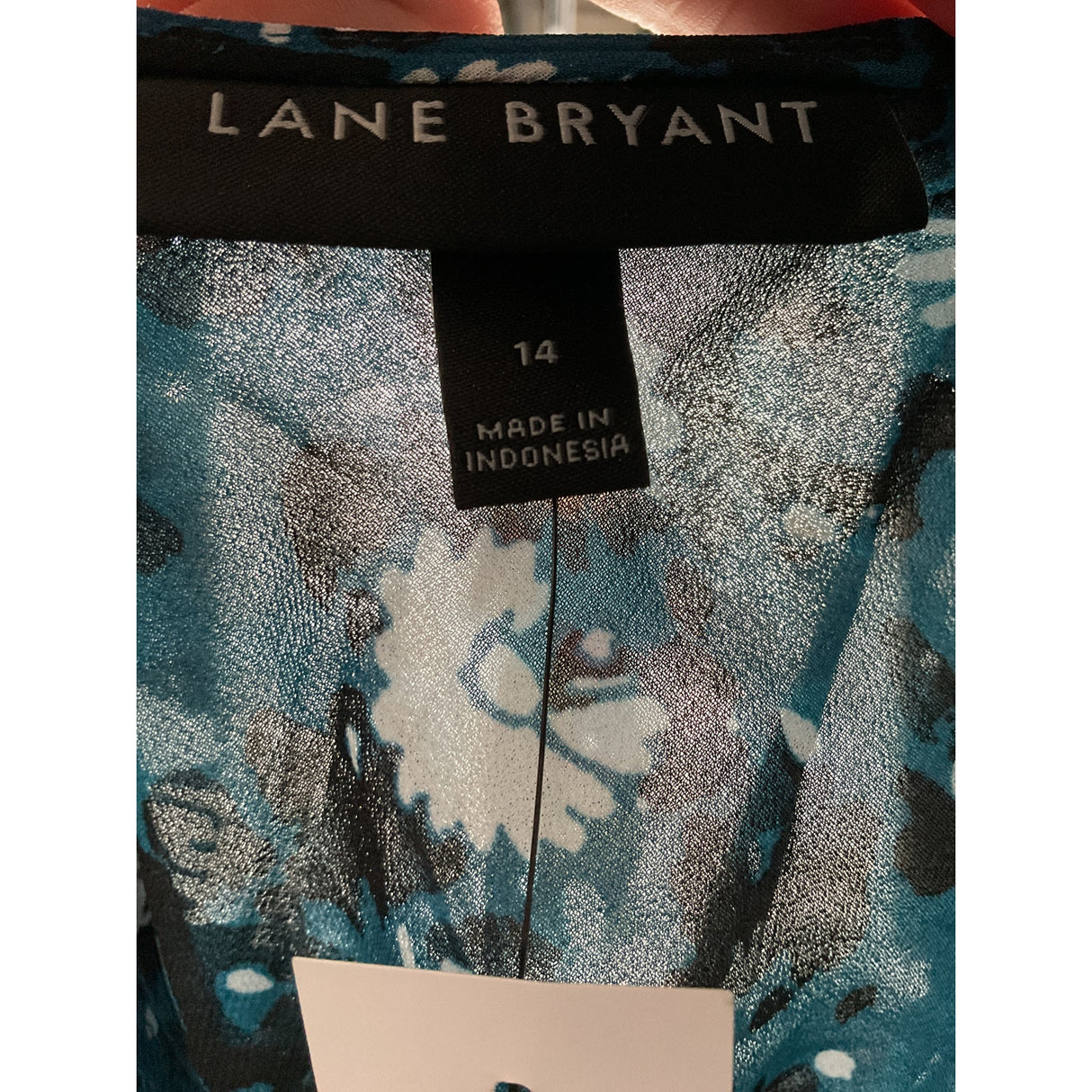 Lane Bryant Women's Blue Activewear Top - Size 14