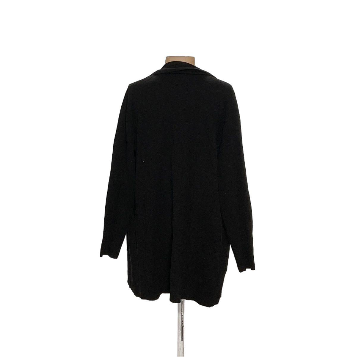 Lane Bryant Black Cotton Cardigan Sweater Women's 14/16